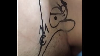 Homer being skullfucked