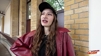 German scout slim ukrainian girl mari moon accidentally cum in eye at pick up casting fuck in berlin