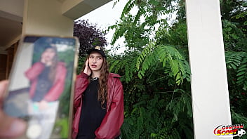 German scout slim ukrainian girl mari moon accidentally cum in eye at pick up casting fuck in berlin