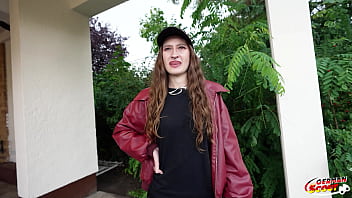 German scout slim ukrainian girl mari moon accidentally cum in eye at pick up casting fuck in berlin