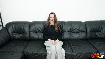 German scout slim ukrainian girl mari moon accidentally cum in eye at pick up casting fuck in berlin