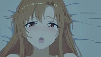 Hot evening perfect body gets filled with cum animation