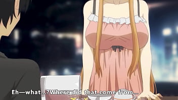 Hot evening perfect body gets filled with cum animation