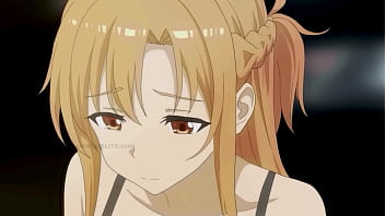 Hot evening perfect body gets filled with cum animation