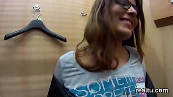 Stunning czech kitten was teased in the mall and penetrated in pov