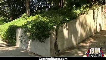 Real ebony babe getting hard core group making out 25