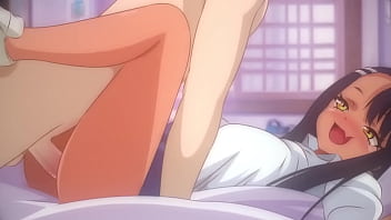 Nagatoro novinha e totalmente fodida ao vivo cumshot na bunda e buceta