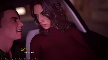 Being a dik #22 gorgeous busty brunette teacher with attitude drives me home to her place to sleep where she torches herself after i kiss her