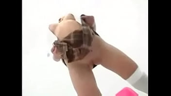 Hot teen takes 3ft dildo a jumbo cock