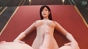 Aerith on tifa futanari