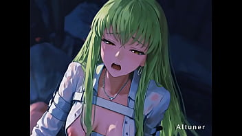 Green hair white shirt and the night she finally lets go