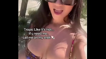 Tropic like it’s hot u need me call me on my shell bikini target