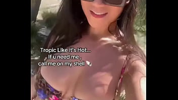 Tropic like it’s hot u need me call me on my shell bikini target