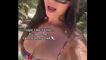 Tropic like it’s hot u need me call me on my shell bikini target