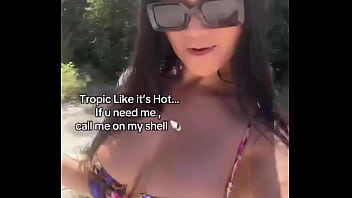 Tropic like it’s hot u need me call me on my shell bikini target