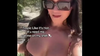 Tropic like it’s hot u need me call me on my shell bikini target