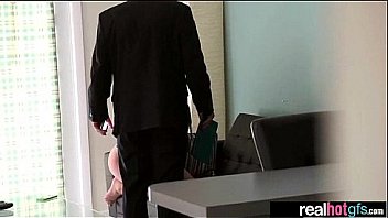 Sex tape with gorgeous gf enjoying action movie 18