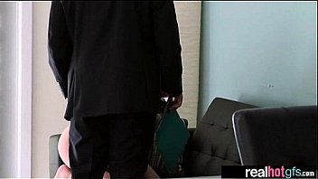 Sex tape with gorgeous gf enjoying action movie 18