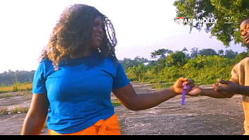 Encounter in the wild hadza hunter captured by black ebony tourist