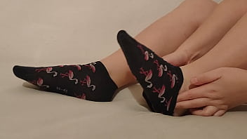 Socks with toes