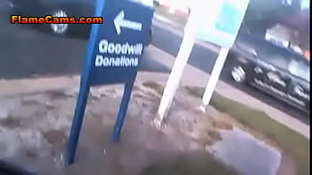 Amateur blonde public masturbation