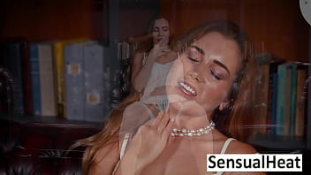 Pornstar mary rock cumming in her white lingerie