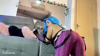 Jinx wants you to smell her farts big ass cosplay