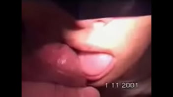 Loira mascarada chupando