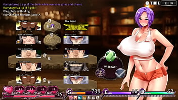 Big titted warden takes up odd jobs to keep things in line