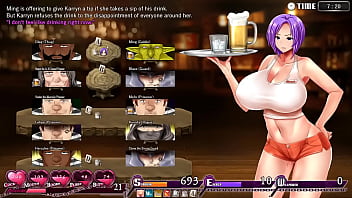 Big titted warden takes up odd jobs to keep things in line