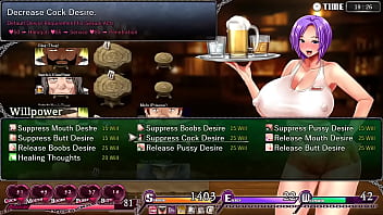 Big titted warden takes up odd jobs to keep things in line