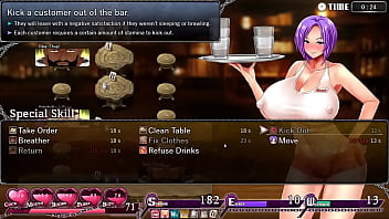 Big titted warden takes up odd jobs to keep things in line