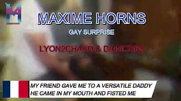 Mon regard bandé mon cul offert à diandzi69 il m’a fisté et joui dans ma bouche pendant que je suçais ses cou