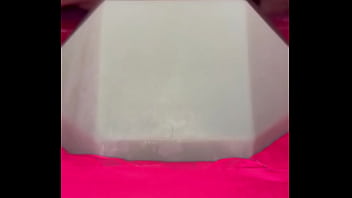 Tiny redhead rides a fence post cock