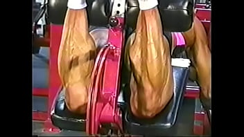 Big muscles in the gym