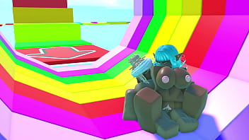 Viper wanted to fuck in a obby but we didn't make far