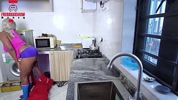 Fucking in the kitchen