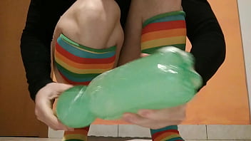 Huge Bottle From The Bottom Into My Ass thumbnail