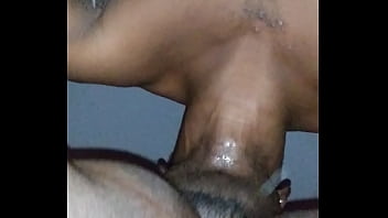 Opening that fat pussy up