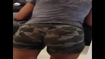 Young gril at fitness with sweaty armpit