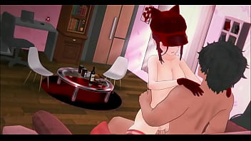 Miside cappie mita hentai cowgirl sex nude creampie mmd 3d red hair clip
