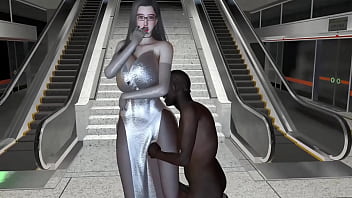 3d big boobs asian milf singer got fucked in public