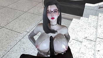 3d big boobs asian milf singer got fucked in public