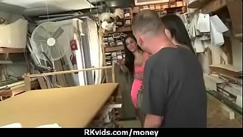 Stunning euro teen gets talked in to giving a blowjob for cash 18