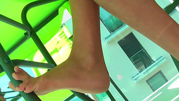 Pissing in pantyhose