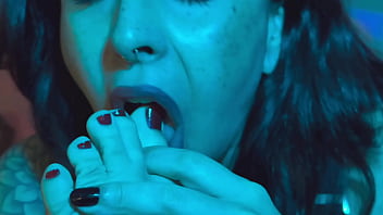 Run your tongue along the curves of my pretty feet