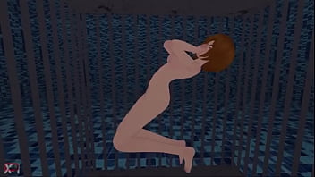 Vocaloid girl drowning with audio