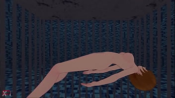 Vocaloid girl drowning with audio