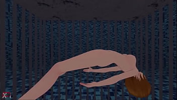 Vocaloid girl drowning with audio