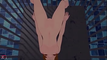 Vocaloid girl drowning with audio